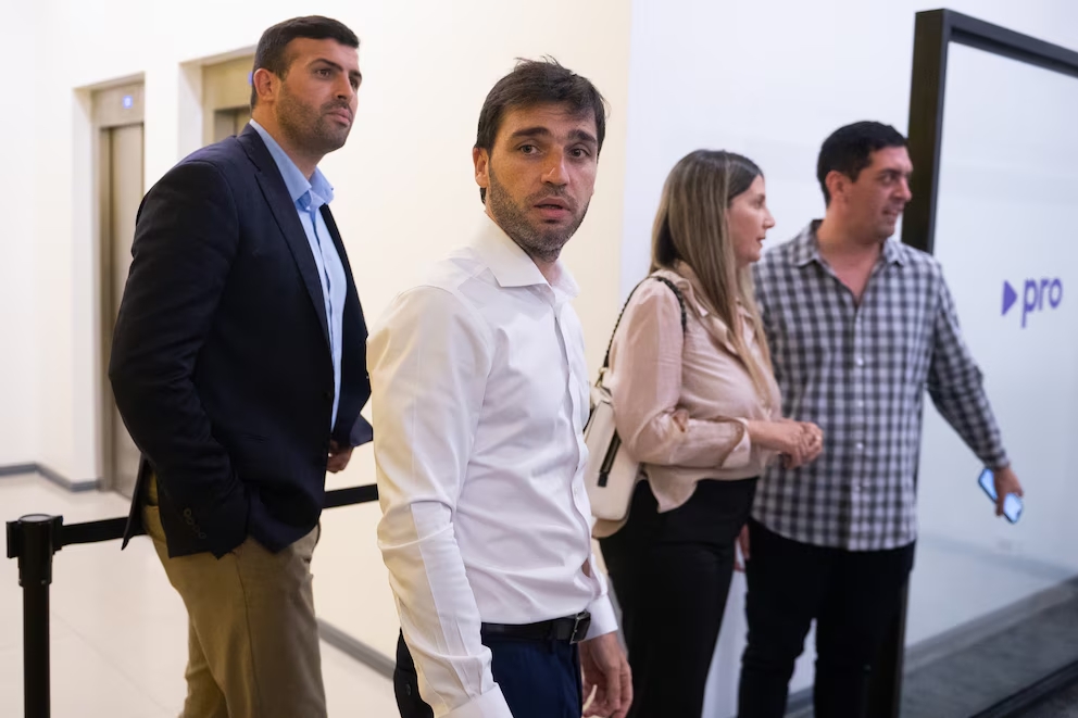 Ignacio Torres, Silvia Lospennato y Facundo Pérez Carletti hablaron con la prensa luego de la reunión