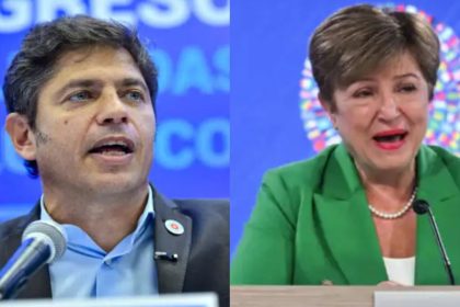 Axel Kicillof le solicitó al FMI que se investigue a Kristalina Georgieva para "disponer si corresponde su remoción"