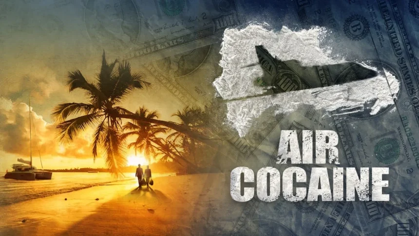 Imagen promocional de Netflix sobre la nueva serie Air Cocaine