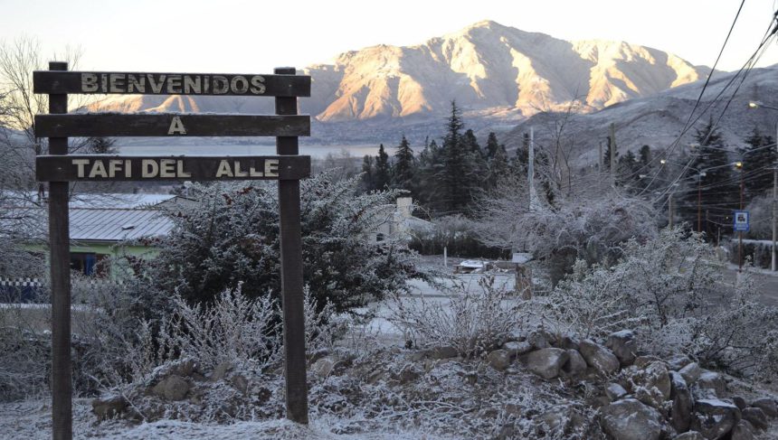 Nevada en Tafí del Valle Tucumán Argentina