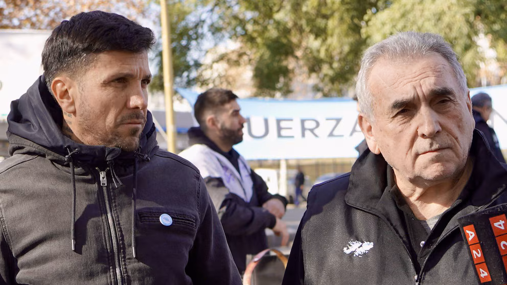 Juan Pablo Brey y Juan Carlos Schmid, los dos que lideran la CATT